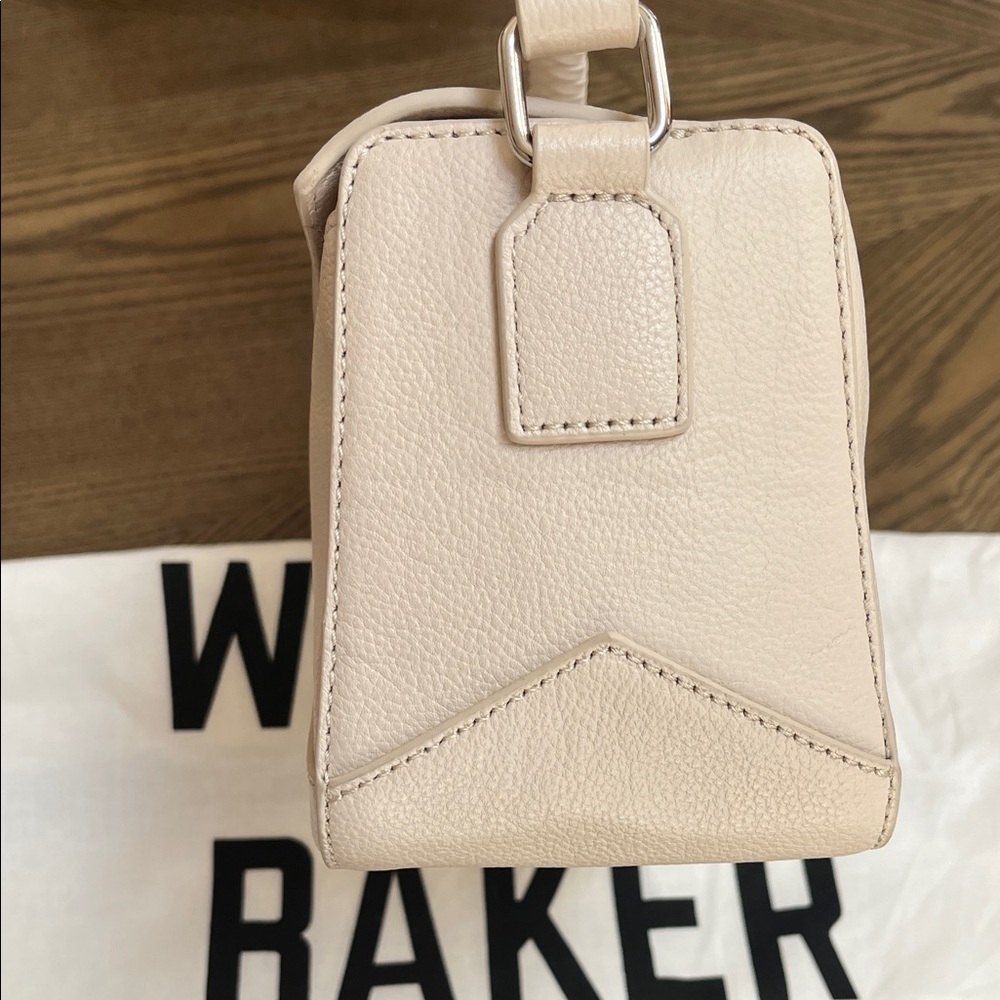 Walter Baker Woven Handle Jagger Leather Crossbody Bag - Picture 4 of 9